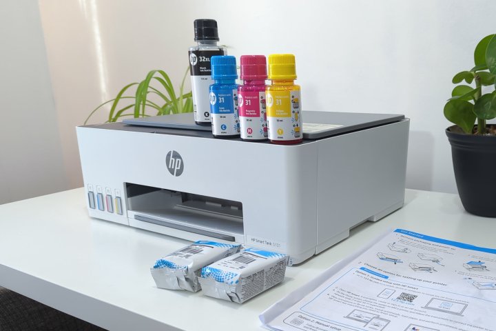 HP's Smart Tank 5101 comes with a 2-year ink supply.