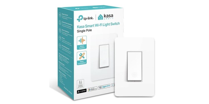 The Kasa Matter Smart Light Switch on a white background.