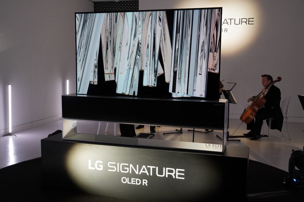 LG Signature OLED R