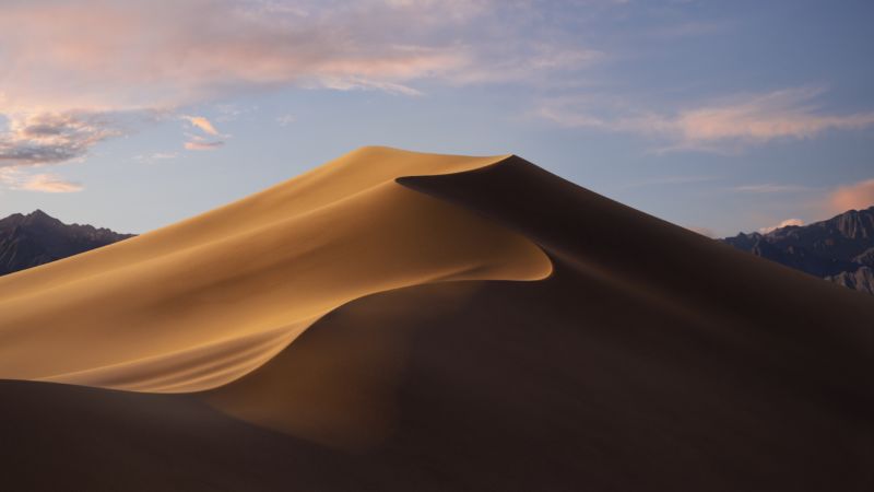 macOS Mojave's wallpaper.