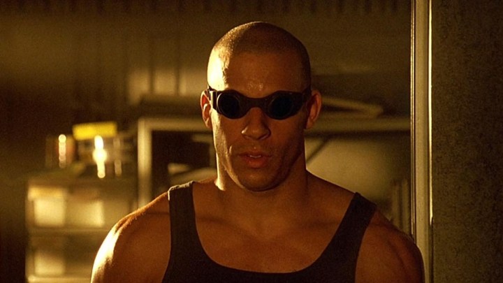 Vin Diesel in Pitch Black.