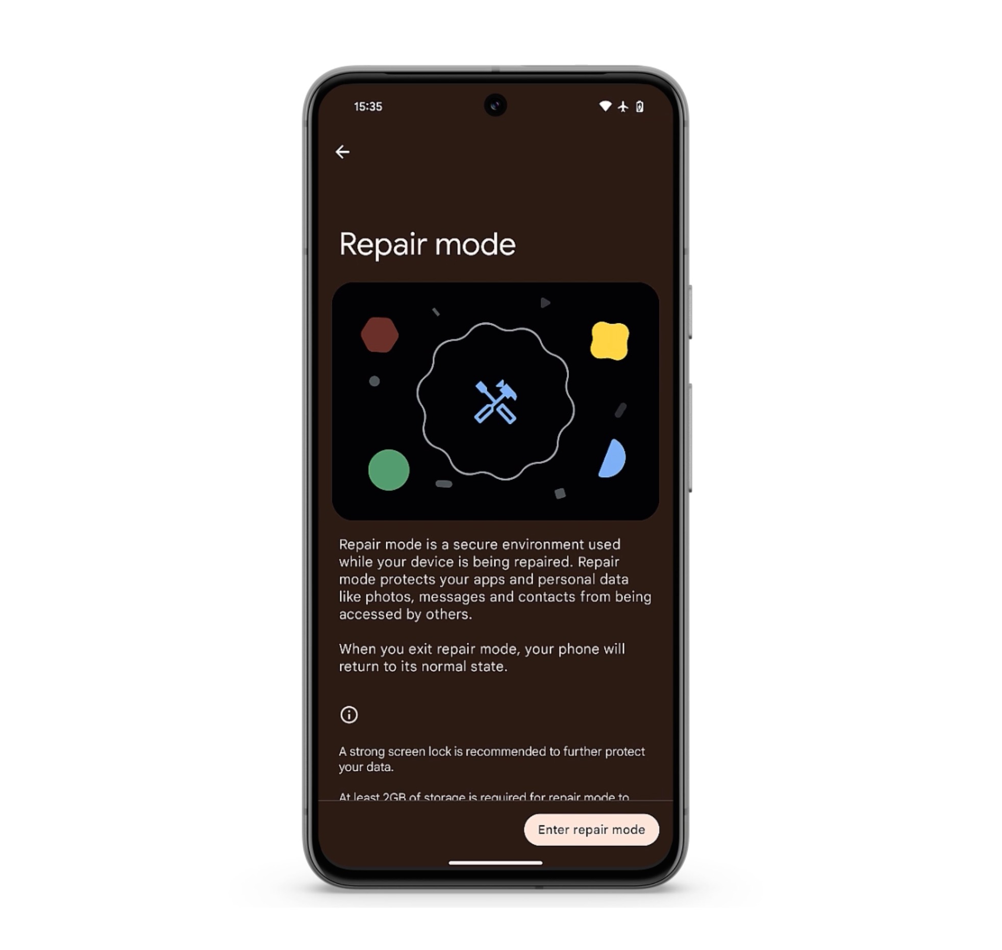 Pixel Repair Mode