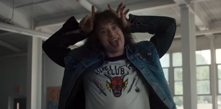 Eddie in "Stranger Things."