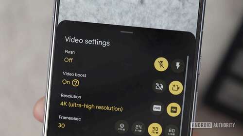 Video Boost toggle