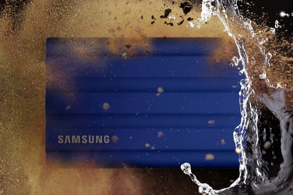 A Samsung rugged SSD