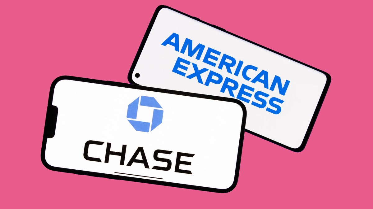 American Express and Chase credit cards