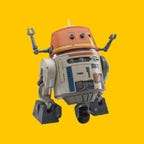 Star Wars Chatter Back Chopper Animatronic