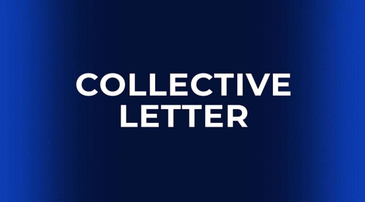 Collective letter to Unity.