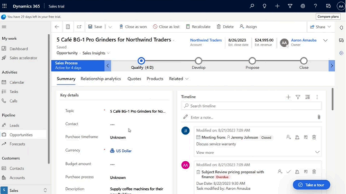 Dashboard screenshot of IBM Storage Protect for Cloud.