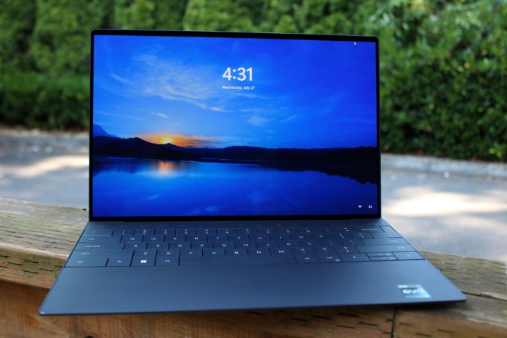 Dell XPS 13 Plus front view showing display and keyboard deck.