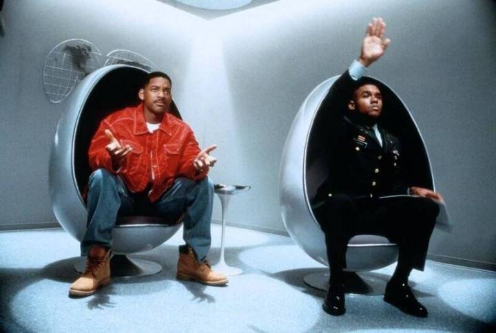 Scene from Men In Black.