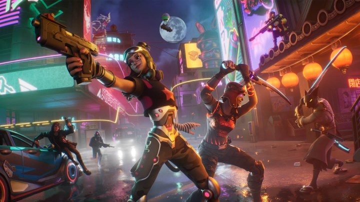 Renegade Runner Fortnite loading screen.