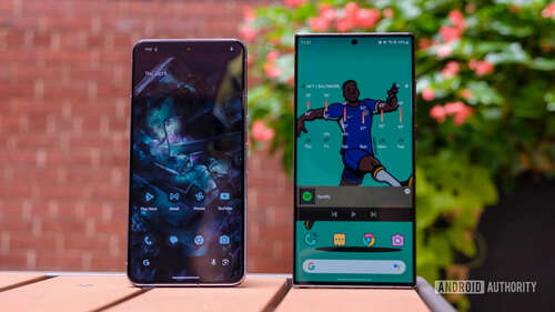 google pixel 8 pro vs samsung galaxy s23 ultra display hero