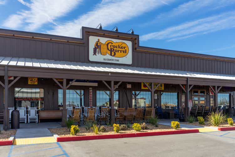 Cracker Barrel Old Country Store restaurant in Victorville, CA