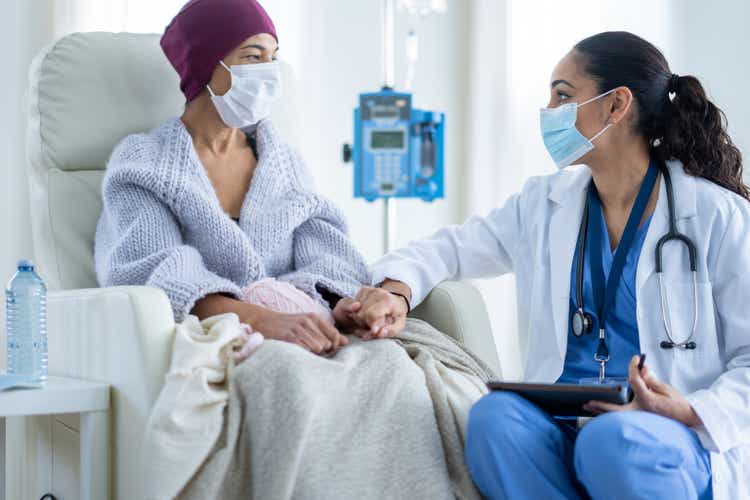 Oncologist Talking with a Patient