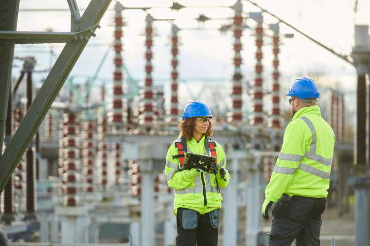 substation power worker