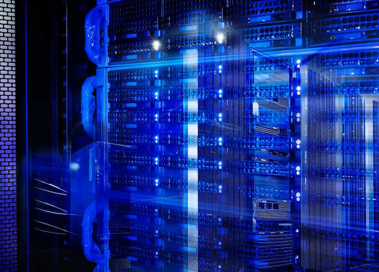 abstract disk storage disks of mainframe in the data center