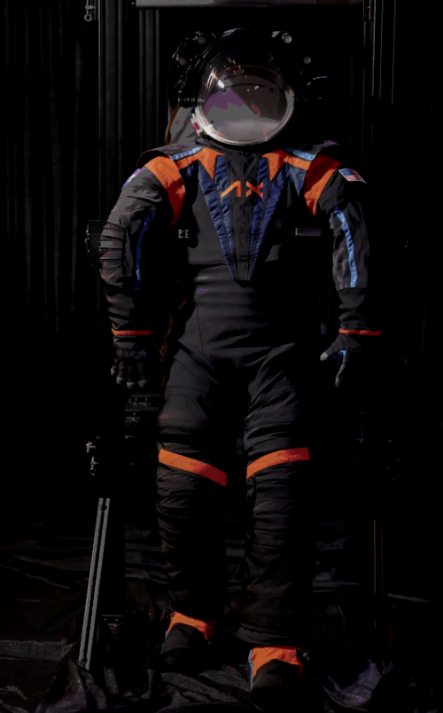 The Artemis III Axiom spacesuit prototype.