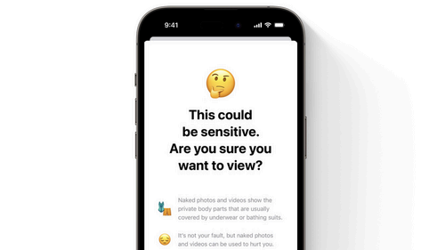 Sensitive Content Warning in iOS 17