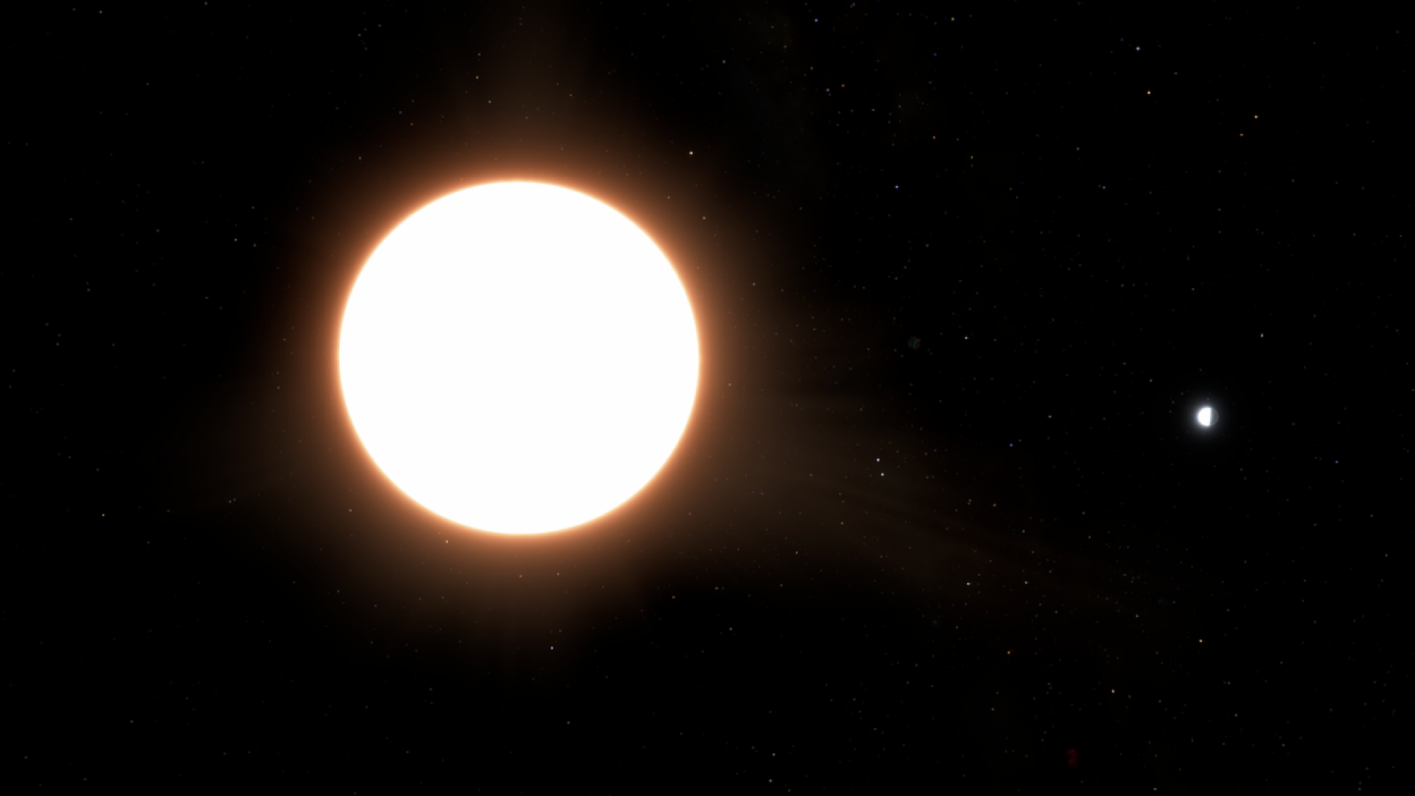 An exoplanet reflecting a lot of starlight