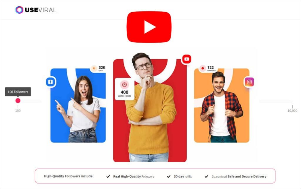 Buy Youtube Likes from UseViral.com