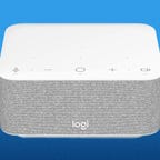 The Logitech Logi Dock is a speakerphone and laptop dock