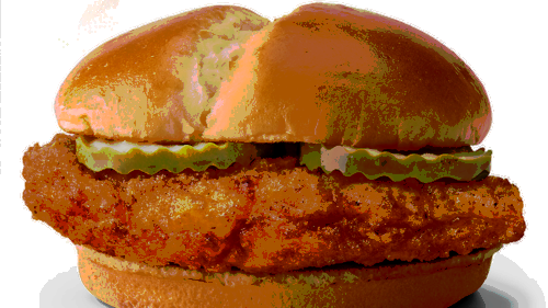 McDonald's McCrispy sandwich