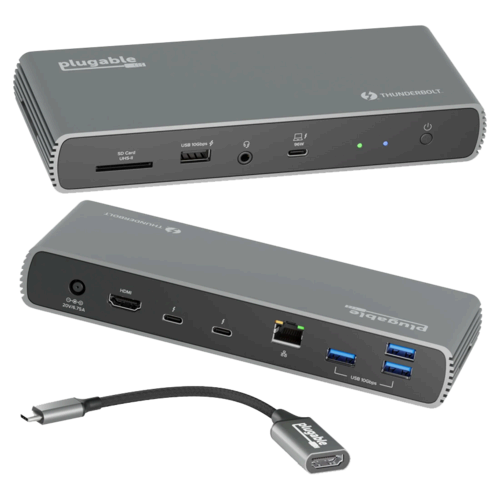 Plugable Thunderbolt 4 USB4 Docking Station