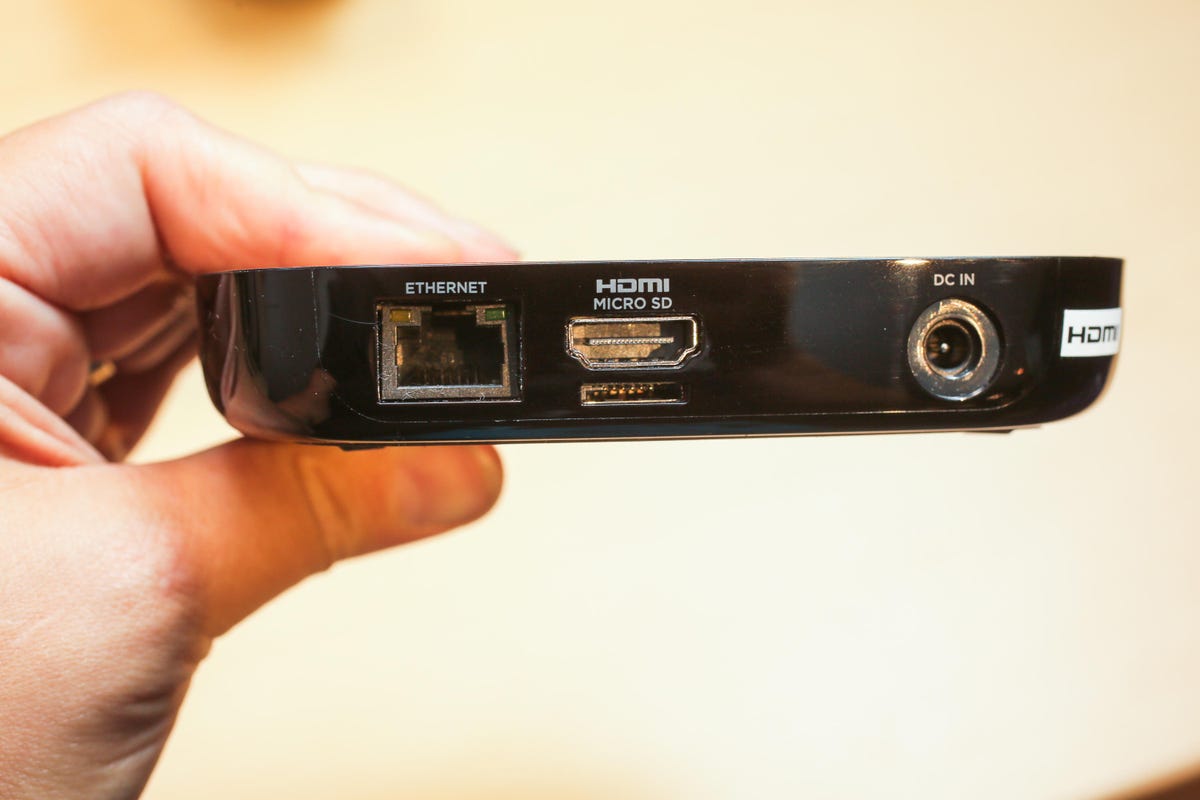 A side view of the Roku Ultra.