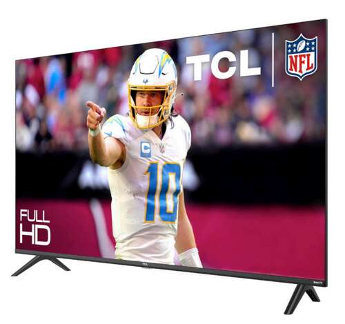 TCL 40-inch S3 LED Smart Roku TV. 