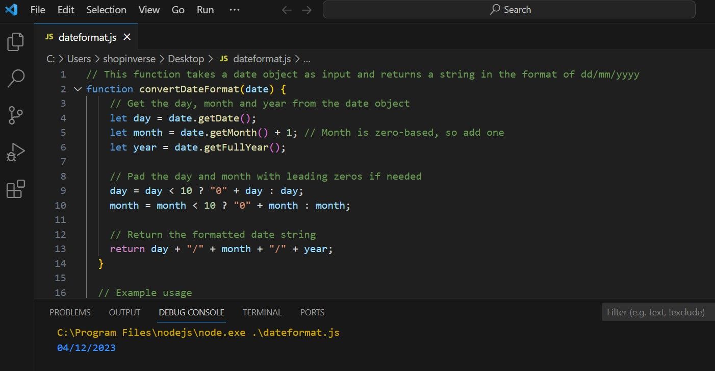 Windows Pilot Generated Code run on Visual Studio Code