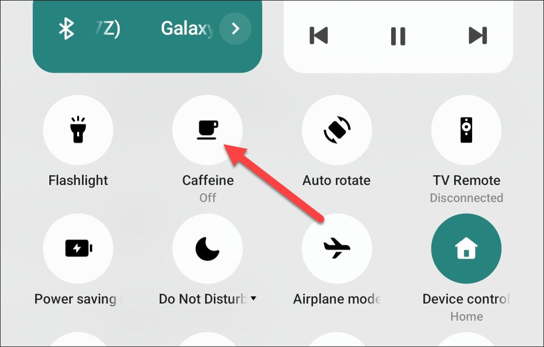 android caffeine toggle