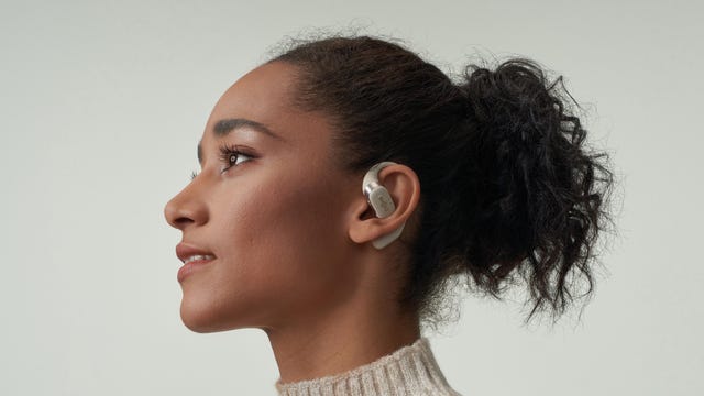 The Shokz OpenFit are Shokz first true-wireless earbuds