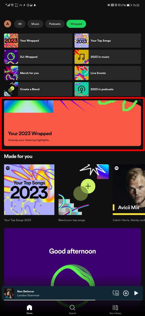 spotify wrapped 2023 tab 2