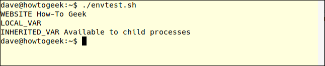 ./envtest.sh in a terminal window