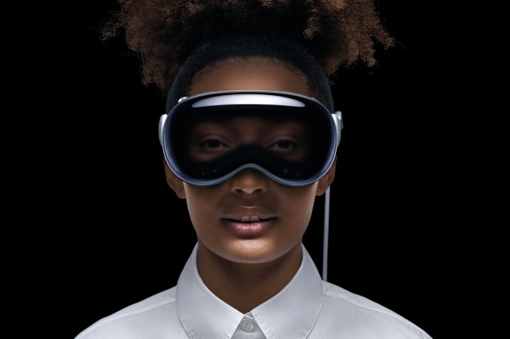 Apple's Vision Pro headset.