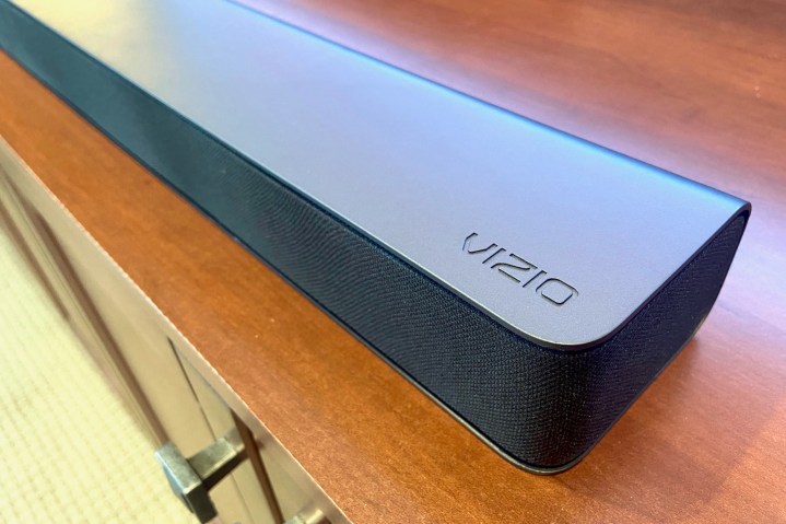 Top view of the Vizio M-Series 2.1 soundbar