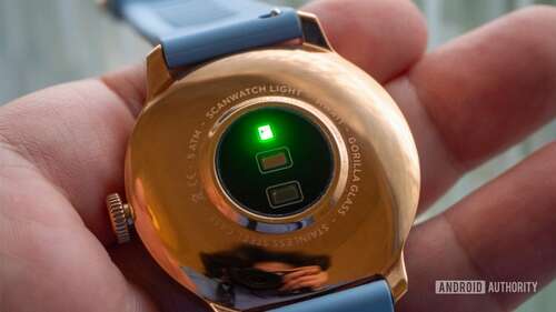 withings scanwatch light in hand back sensors