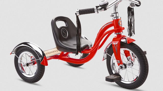 red schwinn roadster tricycle