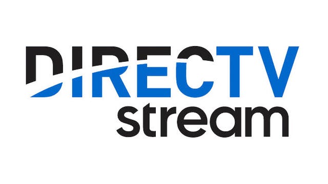 The logo for DirecTV Stream on a white background.