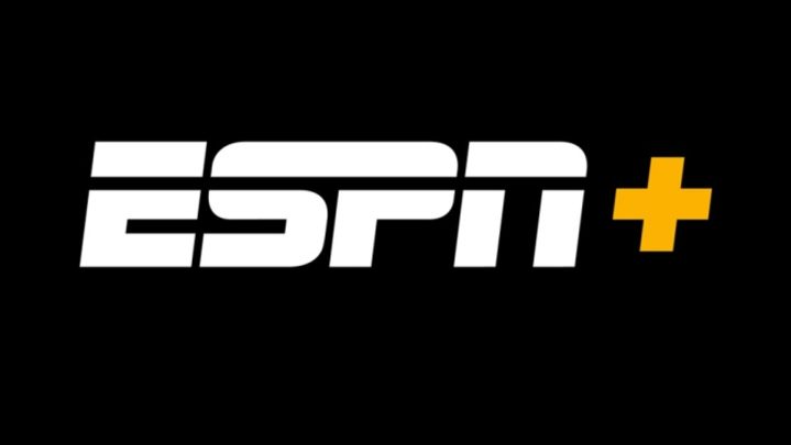 ESPN Plus on black background.