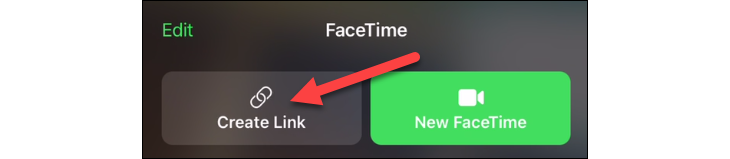 Create link for FaceTime on Android.