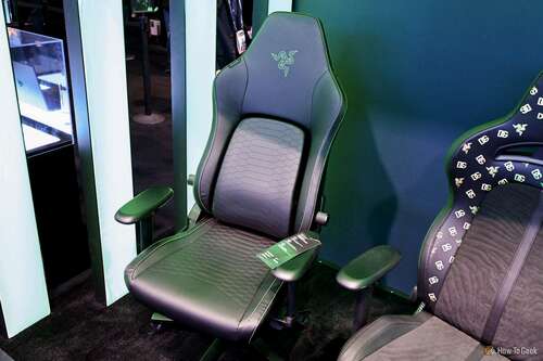 Razer Iskur v2 desk chair at CES 2024.