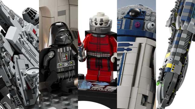 Image for article titled Lego&#39;s 25th Anniversary Star Wars Sets Deliver Ships, Droids, and a Must-Have Minifigure