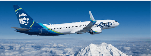 ALK 737 MAX 9 exterior