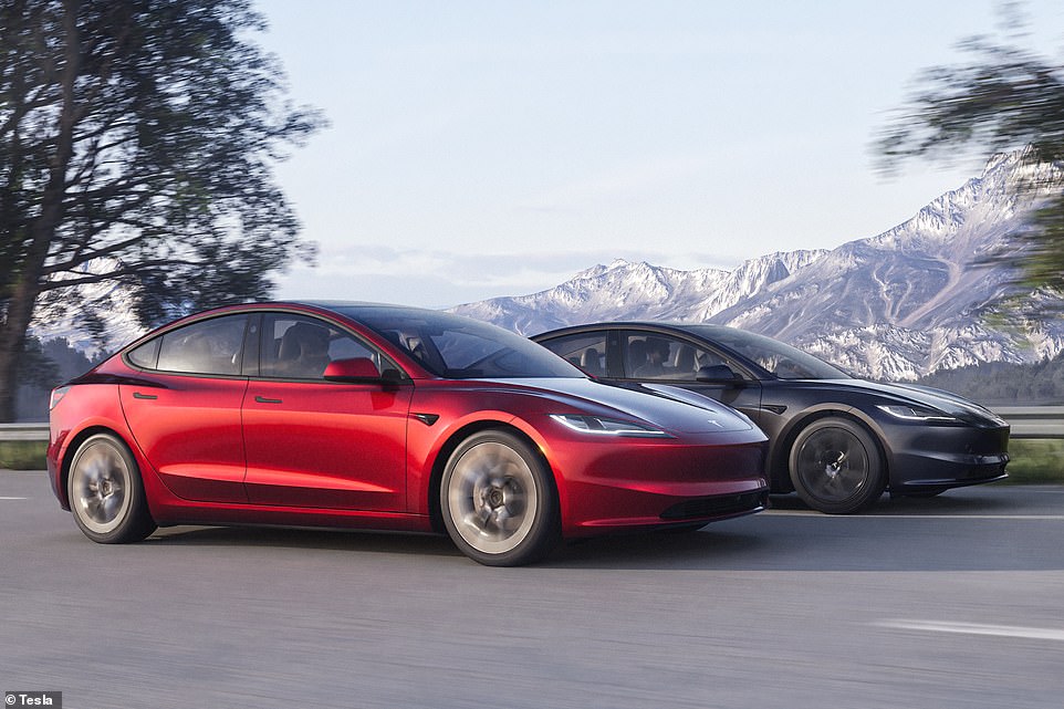 How new is the facelifted Model 3? According to Tesla, more than half of its components from before have been changed