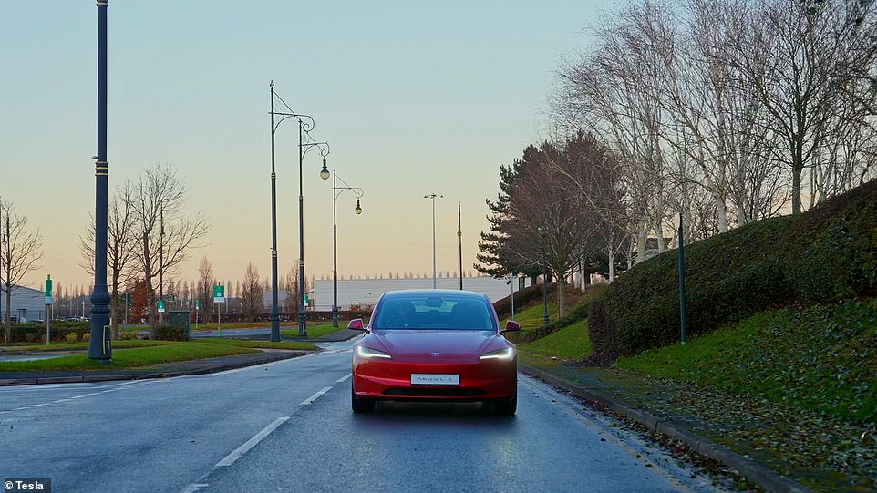 Tesla says the combination of double-glazed glass, new tyres, suspension upgrades and more aerodynamic bodywork combine to make the Model 3 much quieter than the pre-facelift version