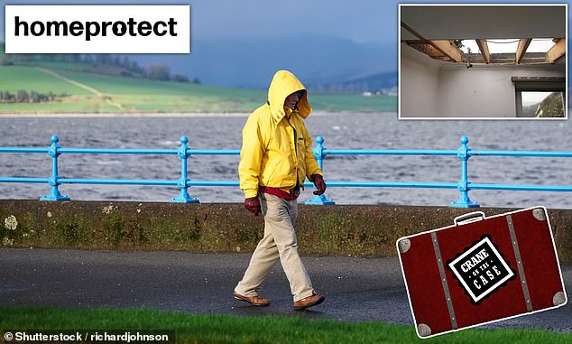 Stormy weather: This reader's holiday home was wrecked during Storm Ciaran (stock image)