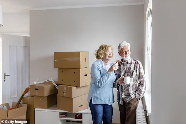 A new survey of 2,000 adults over the age of 55 looked at attitudes to downsizing their property