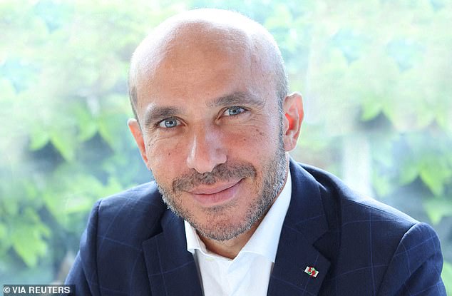 Upbeat: Two years after Morrisons conceded its status as Britain’s fourth-biggest grocer to Aldi, new Morrisons boss Rami Baitieh (pictured) said he was confident of a ‘bright future’